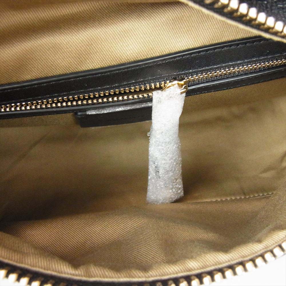 オールセインツ ABRIELLE SHOULDER BAG レザー ショルダー バッグ ブラック系【新古品】【未使用】【中古】