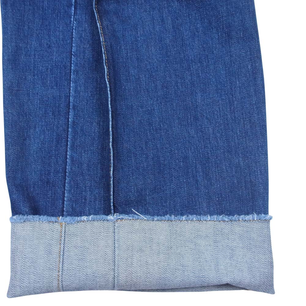 アールト 18SS FRONT PLEATS DENIM PANTS フロントプリーツ ワイド デニム パンツ インディゴブルー系 32【中古】