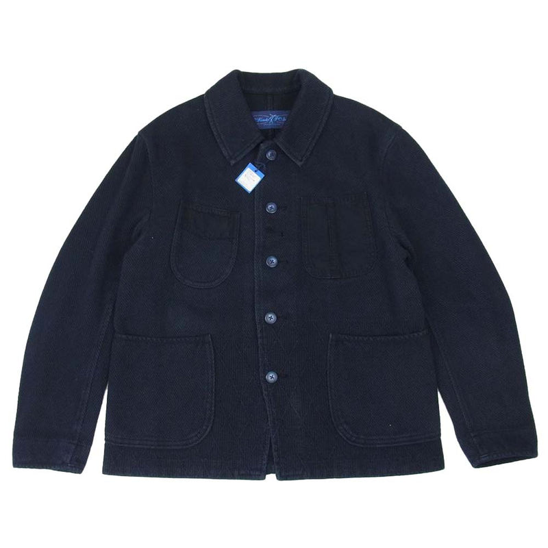 PORTER CLASSIC ポータークラシック PC-001-001-47-03 PC KENDO FRENCH JACKET ケンドー フレンチ  ジャケット ネイビー系 S【極上美品】【中古】