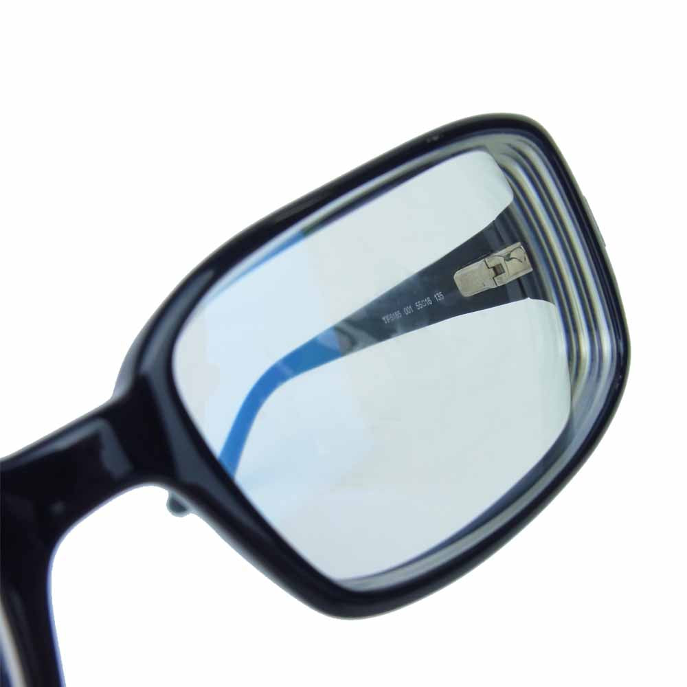TOM FORD トムフォード TF5185 001 55□16 135 スクエア 度入り メガネ アイウェア ブラック系 55□16 135【中古】