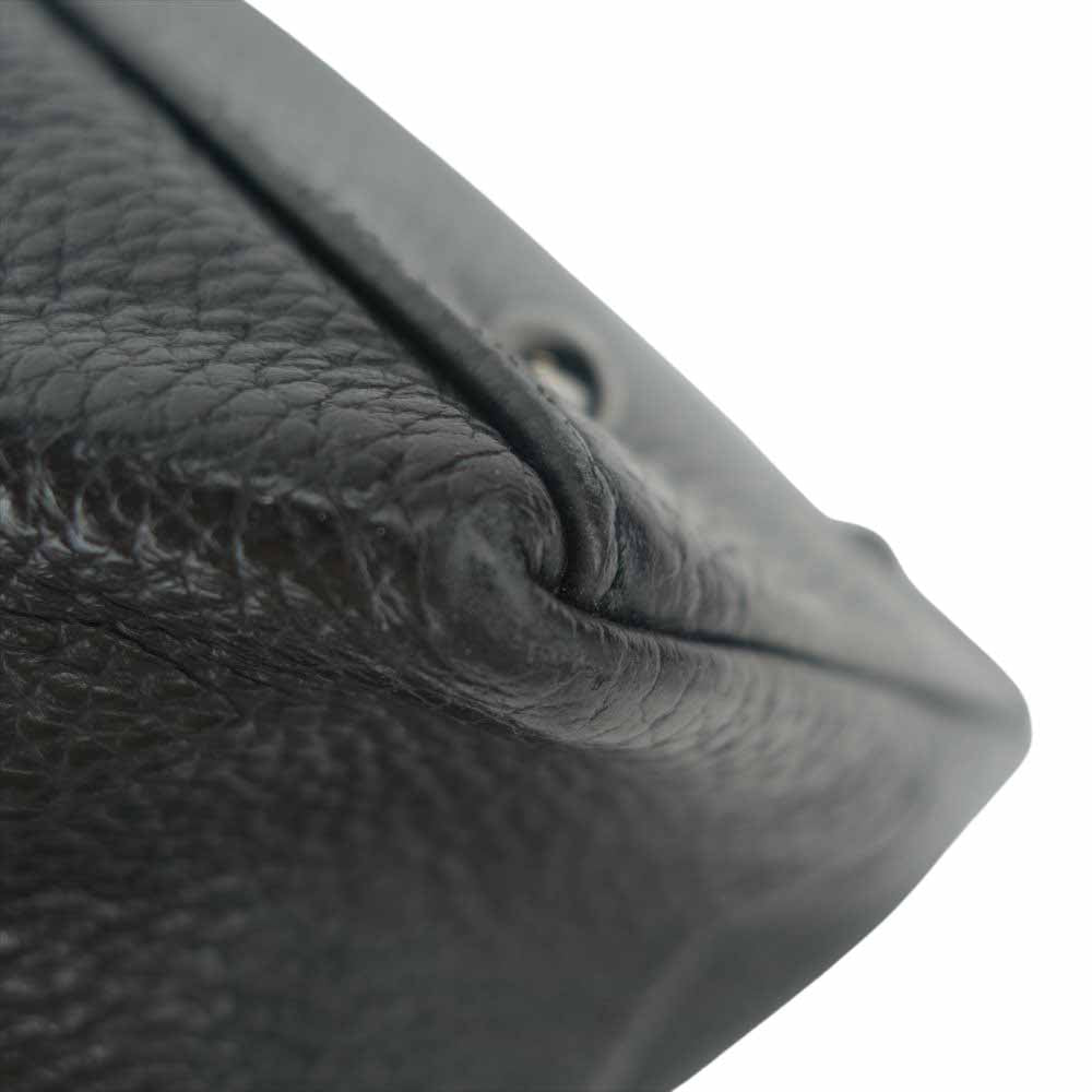 ZANELLATO ザネラート GIOBATTA 2WAY レザー ヘルメット ショルダー バッグ ブラック系【中古】