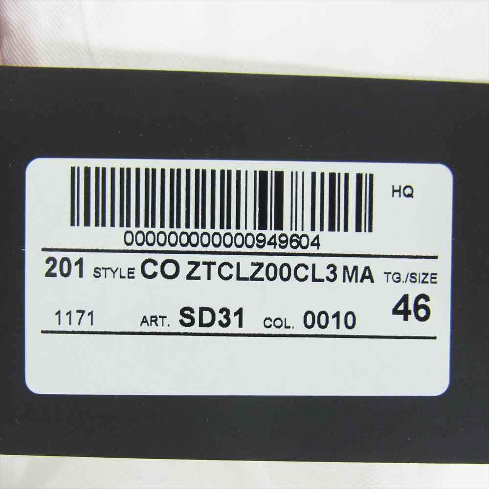 ピーティー トリノ リネン混 トラウザーズ パンツ ホワイト系 46【美品】【中古】