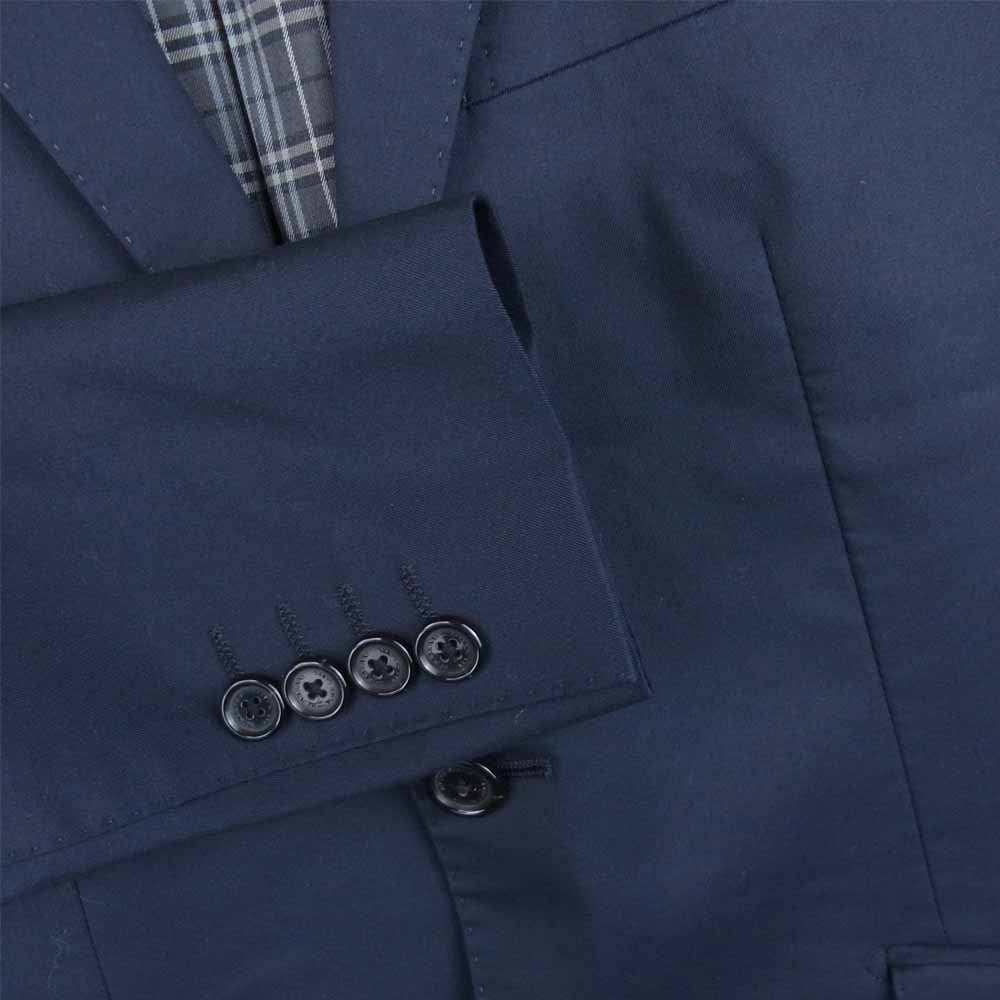 BURBERRY BLACK LABEL バーバリーブラックレーベル D1E20-504-29 テーラード ジャケット ネイビー系 S【中古】