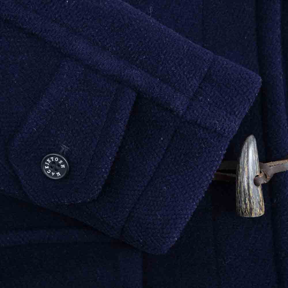 Mackintosh マッキントッシュ 英国製 フード付き ウール ダッフル コート ネイビー系 30【中古】