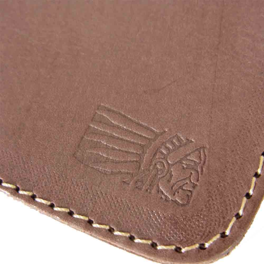 REDMOON レッドムーン RRC レザー ロングウォレット 長財布 ブラウン系【中古】