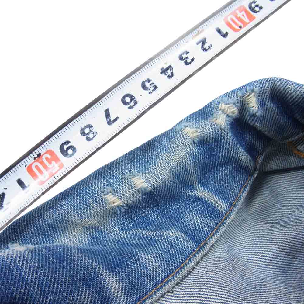 Levi's リーバイス 70505 Big E 刻印52 デニム ジャケット インディゴブルー系 サイズ表記無し【中古】