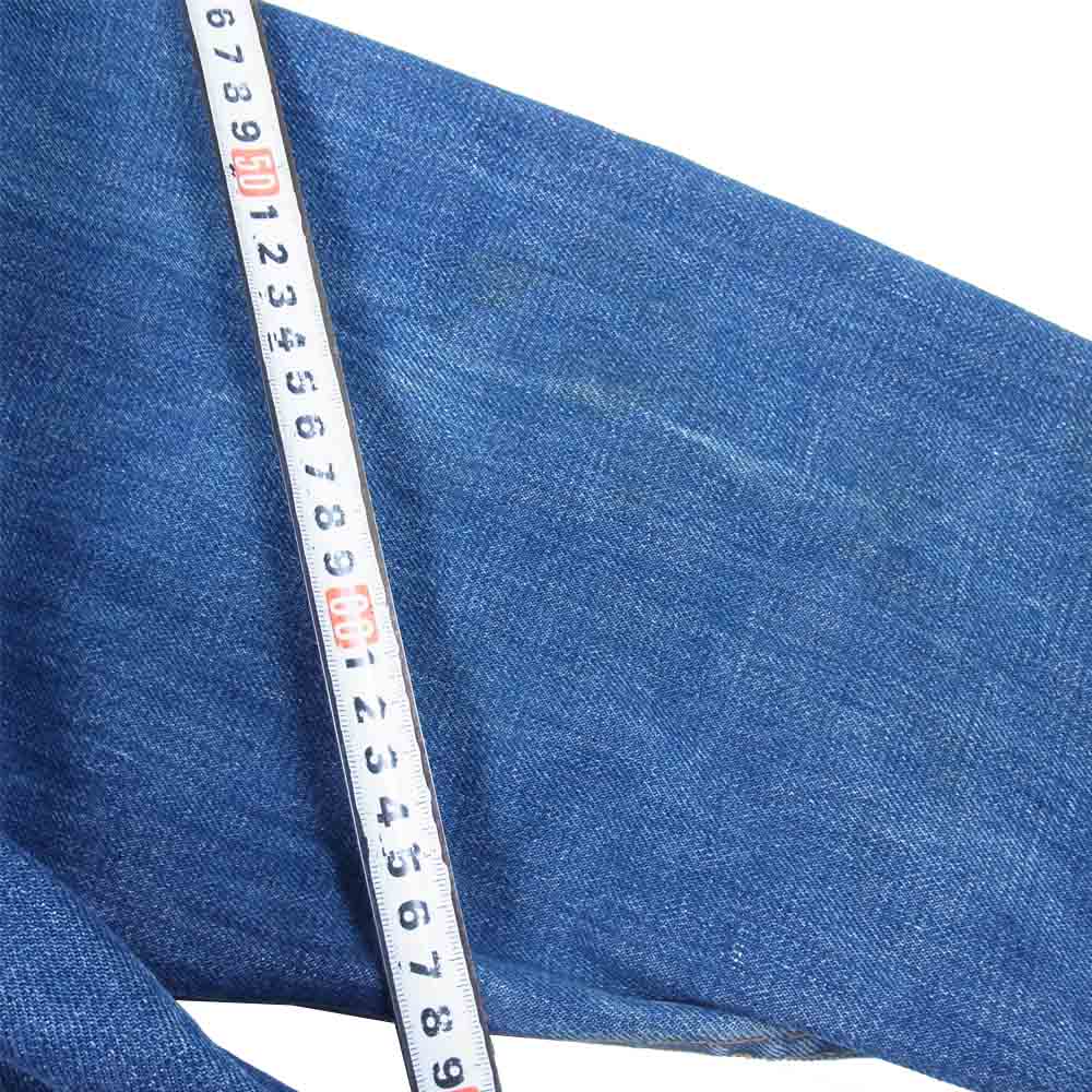 Levi's リーバイス オリジナル 70505 Big E 刻印525 ケアタグ バレンシア製 インディゴブルー系 表記無【中古】
