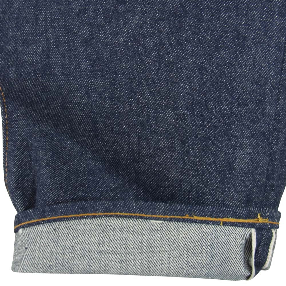 Levi's リーバイス デッドストック フラッシャー付 66~69年製 501 A-Type BIGE ボタン裏刻印4 赤耳セルビッチ 紙パッチ ウエストバンド裏上チェーンステッチ フロントボタン脇平行ステッチ 紺カンヌキ デニム パンツ インディゴブルー系 31【美品】【中古】