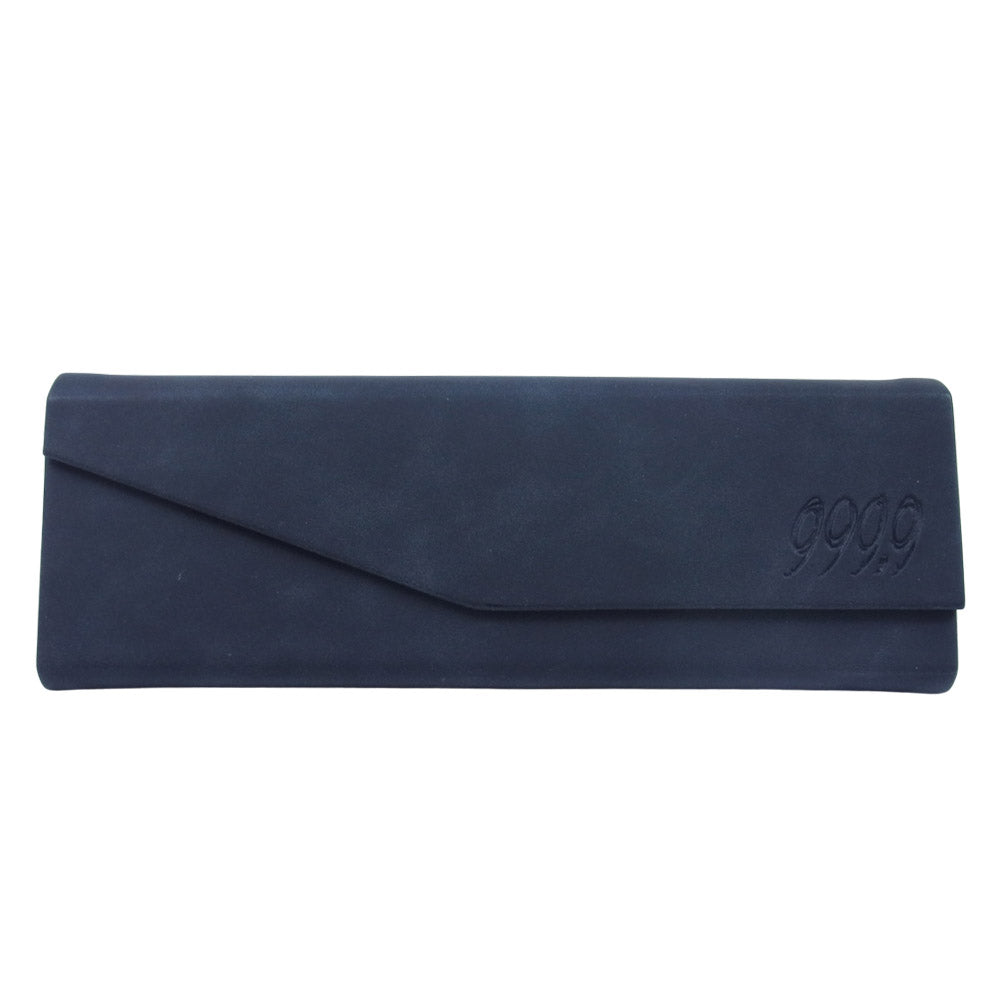 フォーナインズ S-941T 度入り メタルブロウ 眼鏡 アイウェア ブラック系 54□16-145【中古】