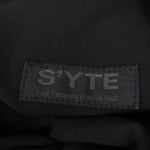 Yohji Yamamoto ヨウジヤマモト S'YTE UM-P58-912-1 Pe/Rayon Gabardine Stretch Three Tack Rib Pants レーヨン ギャバジン ストレッチ トラック リブ パンツ 3【新古品】【未使用】【中古】