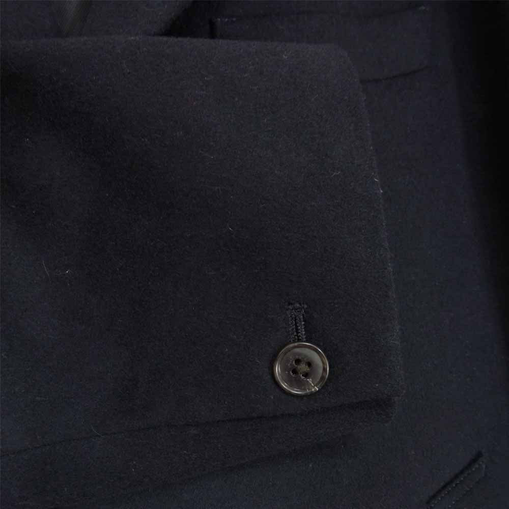 EDIFICE エディフィス VALLOM BROSA カシミア混 チェスター ブラック系 L【中古】