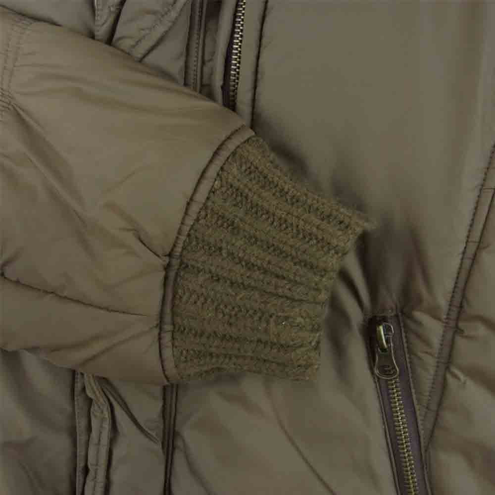WOOLRICH ウールリッチ 2W5-6742 襟ボア 中綿 ジャケット 中国製 グレイッシュブラウン系 M【中古】