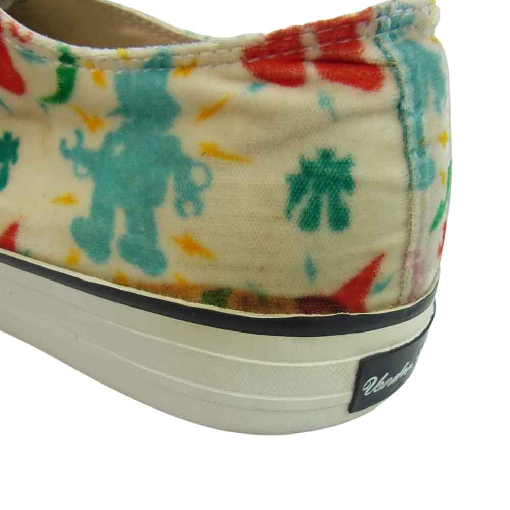 UNDERCOVER アンダーカバー M653 ベロア 総柄 スニーカー マルチカラー系 M653 L【中古】