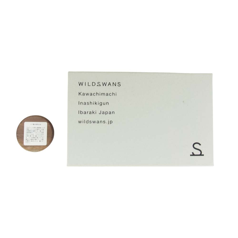 WILDSWANS ワイルドスワンズ wings-cordovan-eb タイガースブラザーズ別注 シェルコードバン 2つ折り ウォレット グリーン系【中古】