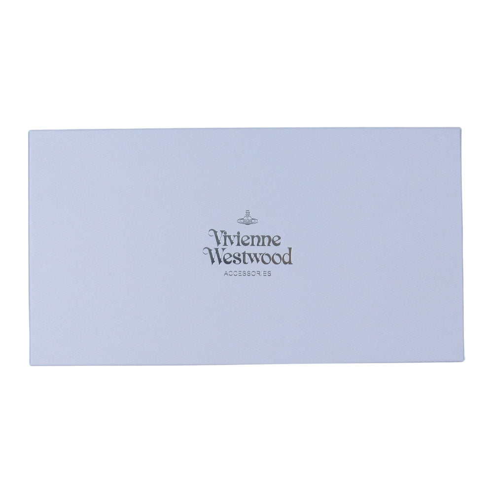 Vivienne Westwood ヴィヴィアンウエストウッド 3118C984 EXECUTIVE レザー 2つ折り 長財布 ワインレッド系【新古品】【未使用】【中古】