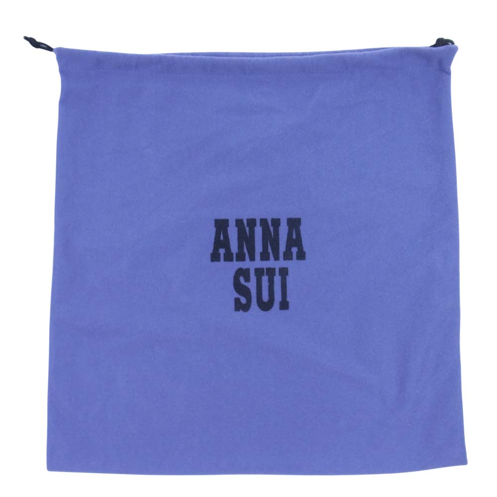 ANNA SUI アナスイ 315501 ノヴァ 2way ハンド ショルダー バッグ ブラック系【新古品】【未使用】【中古】