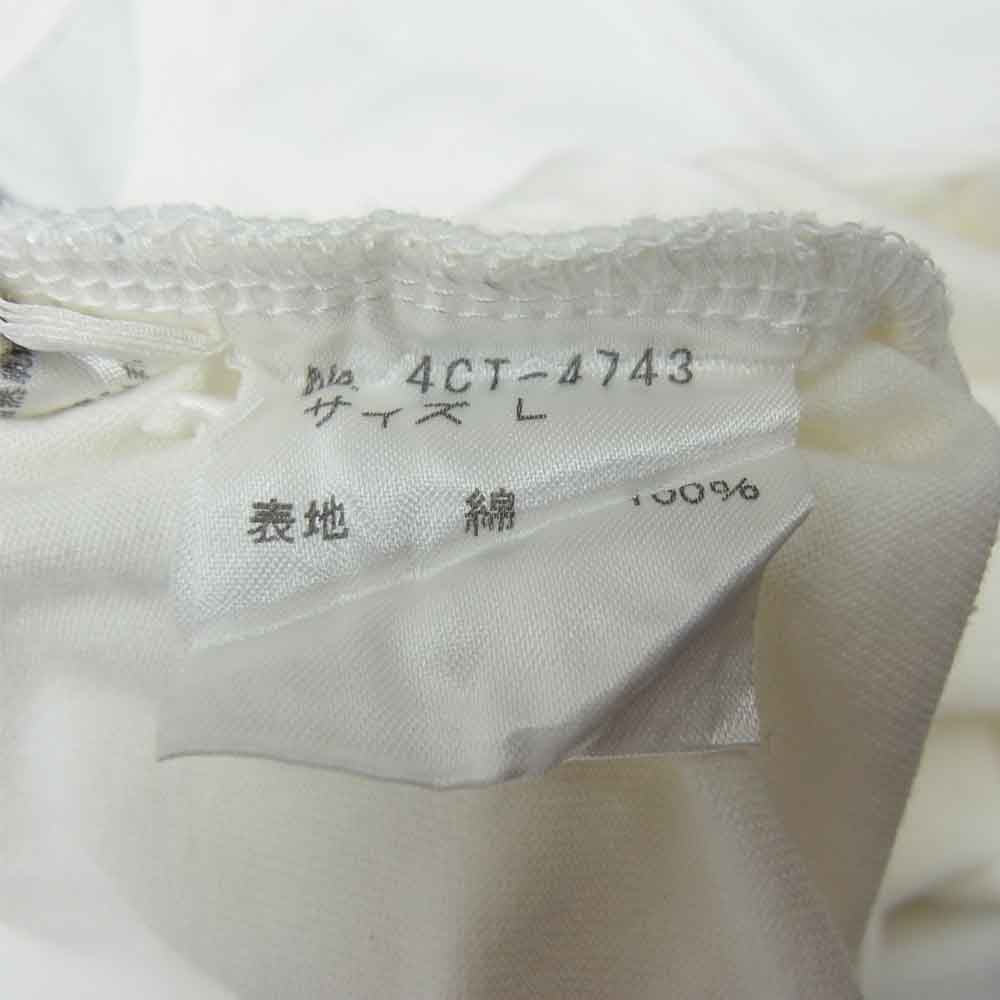 HYSTERIC GLAMOUR ヒステリックグラマー 4CT-4743 HYS ON TIME ガールズ プリント ホワイト系 L【美品】【中古】
