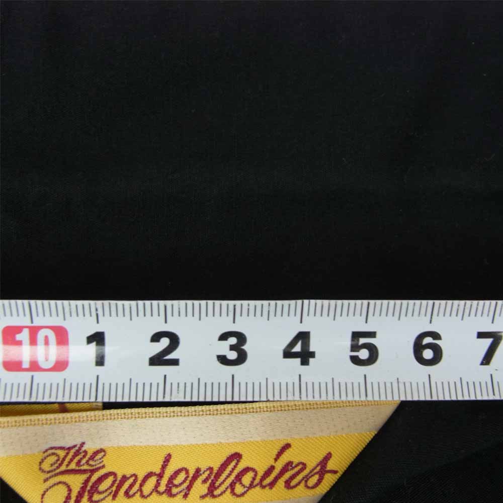 TENDERLOIN テンダーロイン T-STP JKT フロッキー プリント ジャケット ブラック系 XS【中古】