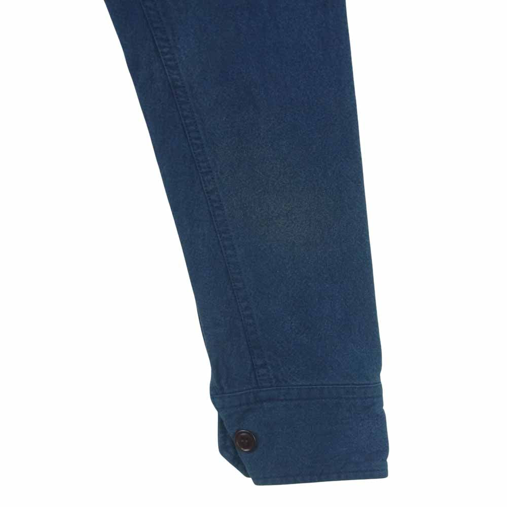 VISVIM ビズビム 16SS 0116105011009 BLACK ELK FLANNEL Y.D 長袖 シャツ コットン 日本製 ネイビー系 1【中古】