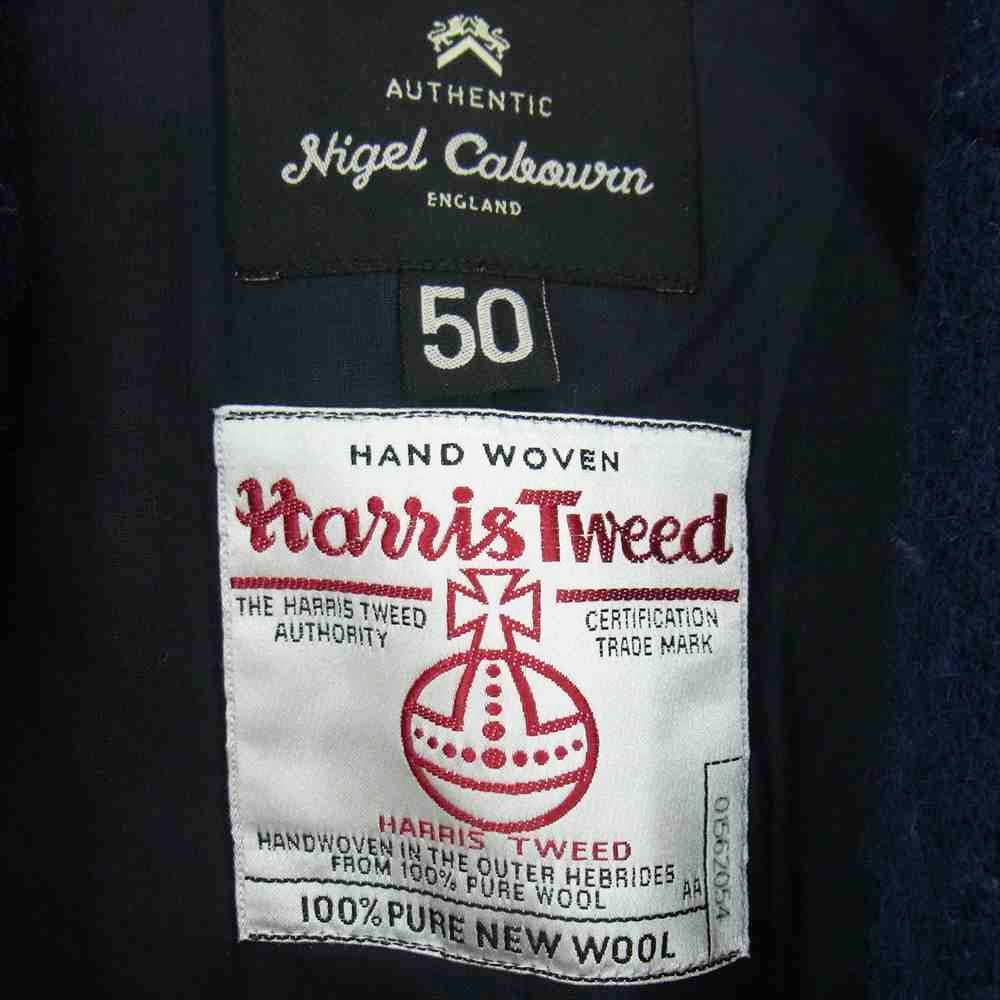 Nigel Cabourn ナイジェルケーボン 8061170004 HARRIS TWEED ハリスツイード クラシック マロリー ベスト 50【中古】