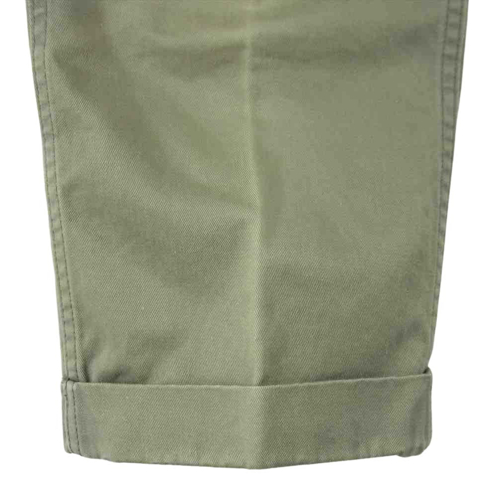 VISVIM ビズビム 0112205008006 HIGH-WATER CHINO PANTS ハイウォーター チノパンツ カーキ系 2【中古】
