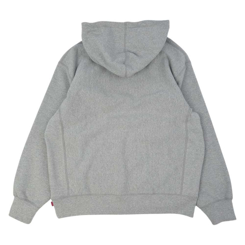 シュプリーム  20AW  Shop Hooded Sweatshirt ショップロゴプルオーバーパーカー メンズ L