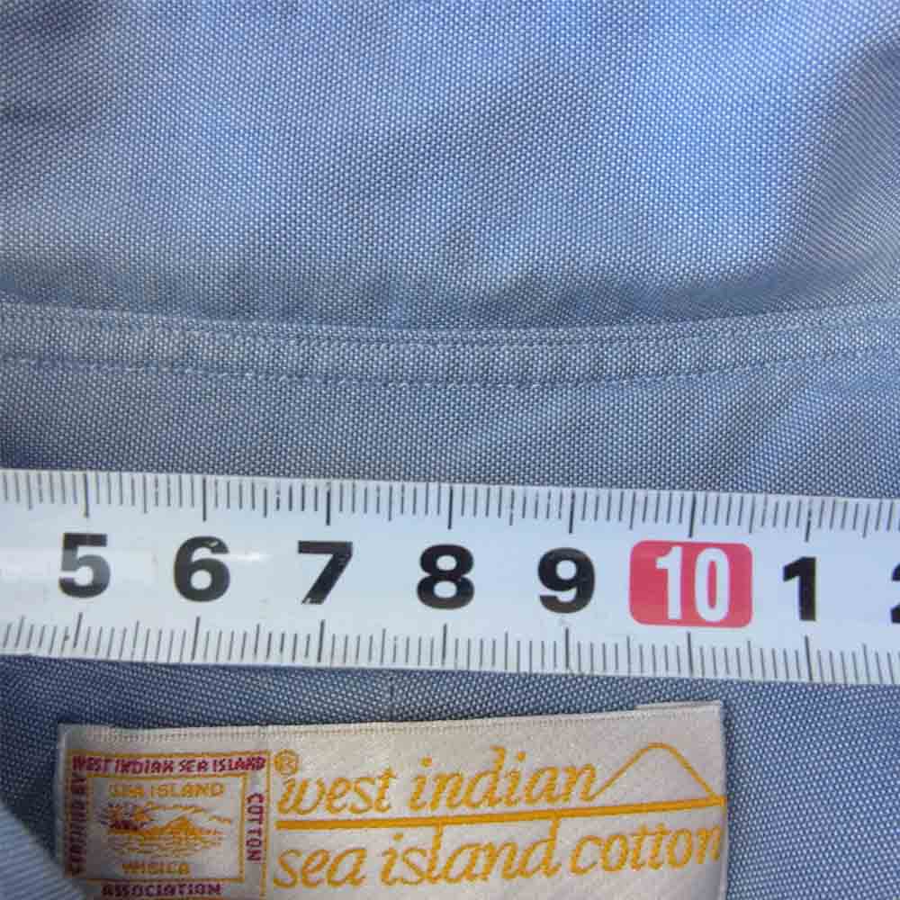 VISVIM ビズビム VS0001912 V+V B.D. SHIRT L/S SEA ISLAND ブルー系 1【中古】