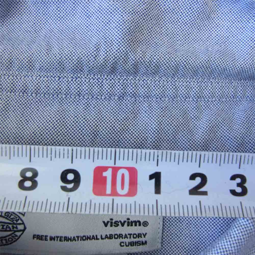 VISVIM ビズビム 0112105011009 BECHER SHIRT B.D L/S GIZA ブルー系 1【中古】