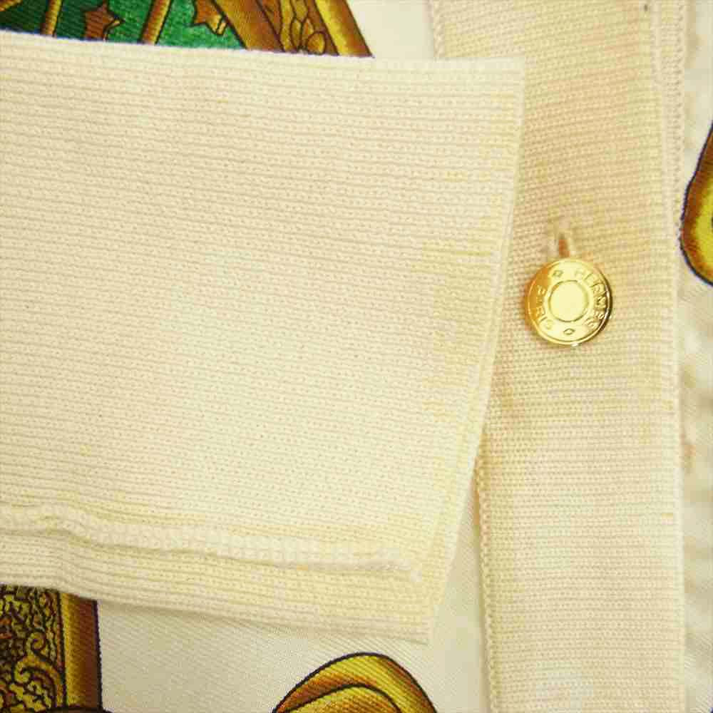 HERMES エルメス シルク切替 ニット カーディガン【中古】