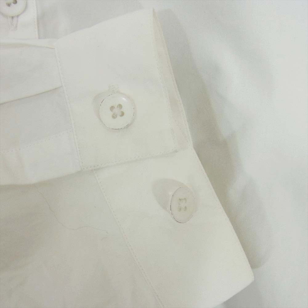 エイトン 21SS 6951609 GIZA BROAD BAND COLLAR SHIRT バンドカラー シャツ ホワイト 06【中古】