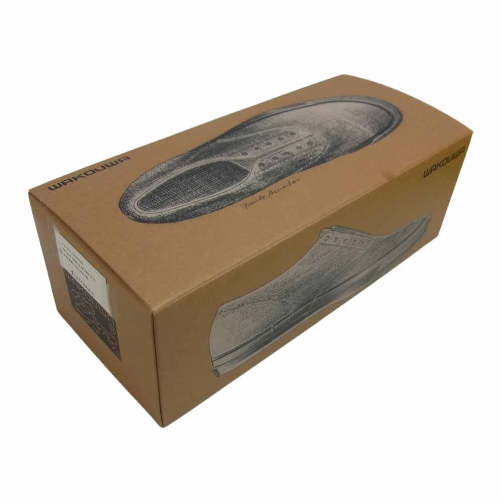ANATOMICA アナトミカ 540-501-020 WAKOUWA ワクワ DECK SHOES HI ハイカット デッキシューズ スニーカー ネイビー系 US6【新古品】【未使用】【中古】