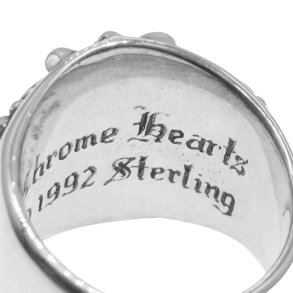 CHROME HEARTS クロムハーツ(原本無) KEEPER RING キーパー リング シルバー系 21【中古】