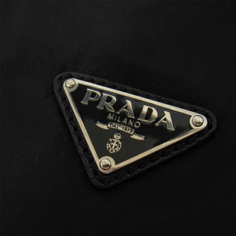 PRADA プラダ ナイロン トラベル バッグ ブラック系【中古】