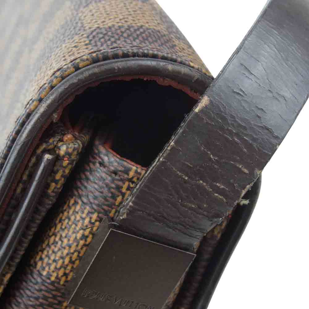 LOUIS VUITTON ルイ・ヴィトン N51160 ダミエ トライベッカ ロン ショルダーバッグ ブラウン系【中古】