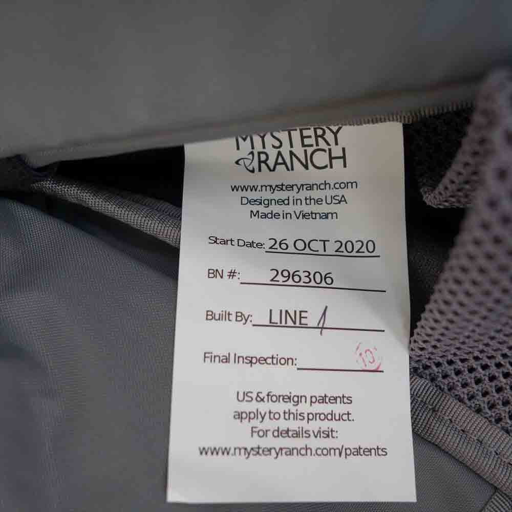 MYSTERY RANCH ミステリーランチ 111183 2 DAY ASSAULT 2デイアサルト ブラック SM バックパック デイパック リュック【新古品】【未使用】【中古】