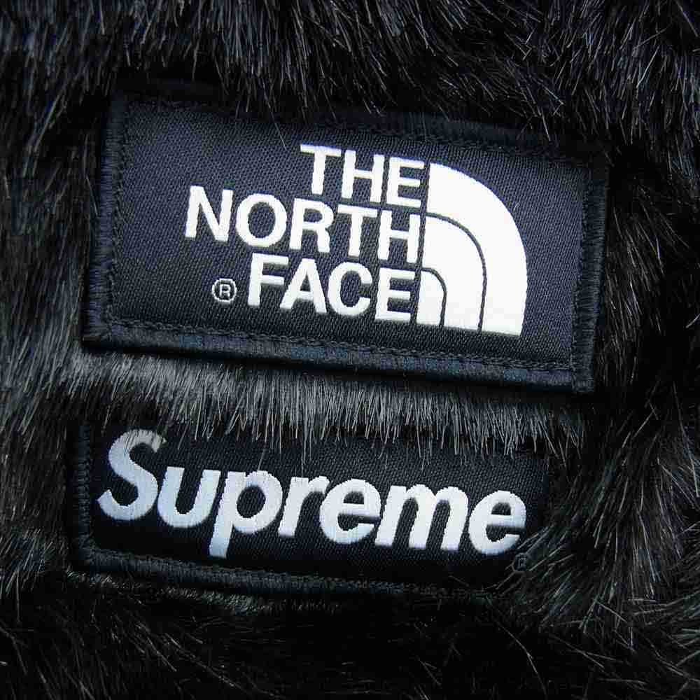 Supreme シュプリーム 20AW NF0A5G87 THE NORTH FACE Faux Fur Waist Bag ノースフェイス フェイク ファー ウエスト バッグ ブラック系【美品】【中古】