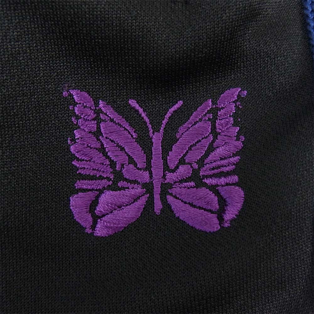 Needles ニードルス IN376 Narrow ナロー トラック パンツ ブラック系 S【中古】