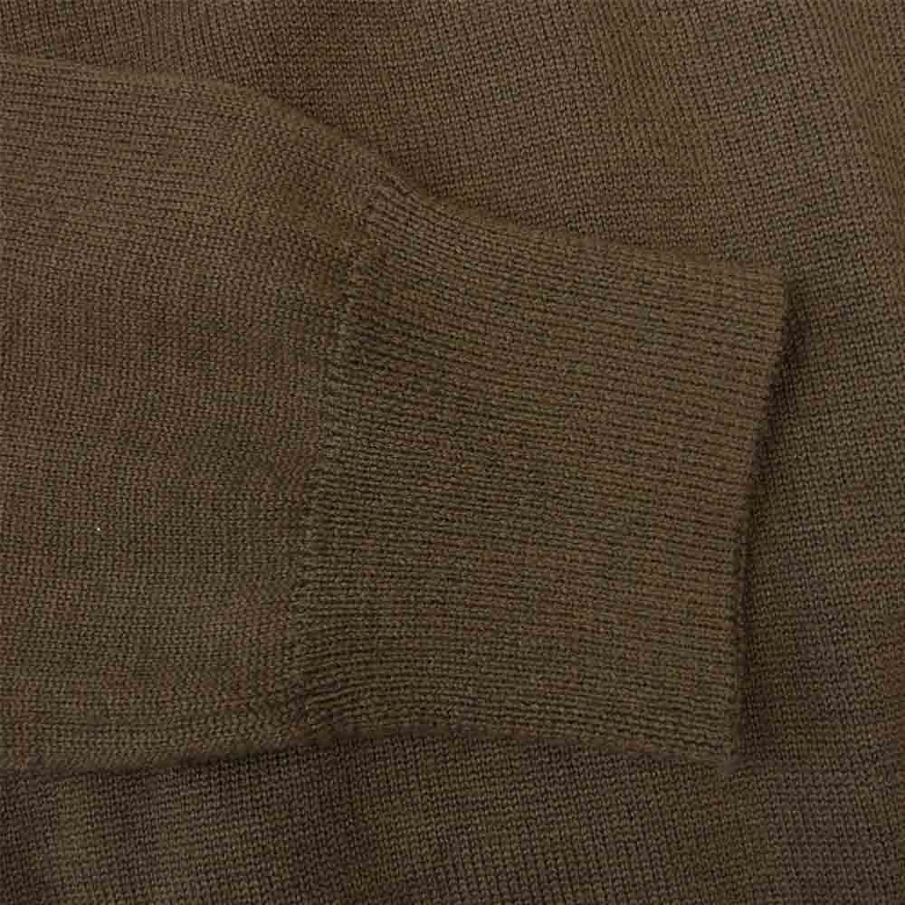 Sacai サカイ 10-01316 バック 切替 ニット ブラウン系 2【中古】