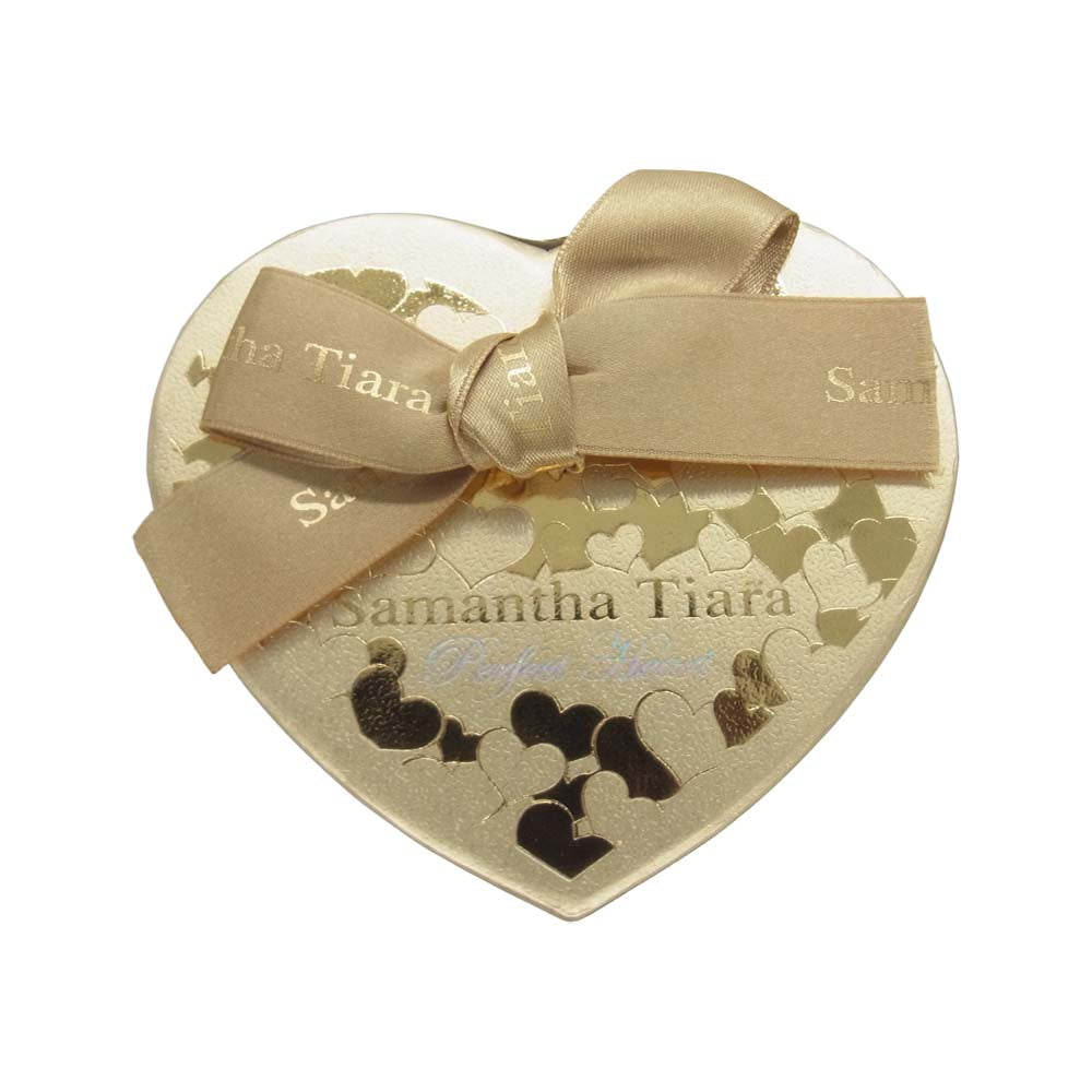 Samantha Tiara サマンサティアラ K18WG クロス ダイヤモンド ネックレス シルバー系【中古】