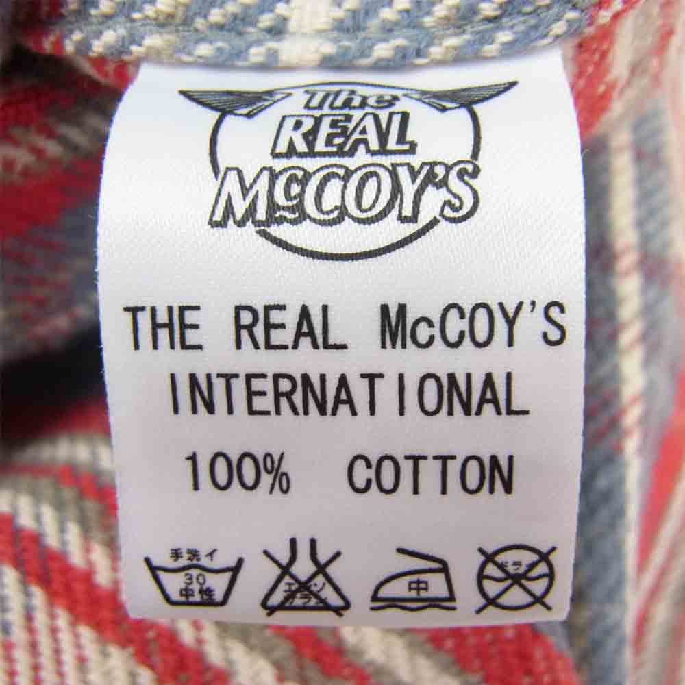 The REAL McCOY'S ザリアルマッコイズ JOE McCOY ジョーマッコイ 8HOUR UNION エイトアワーユニオン ヘビー ネル チェック シャツ マルチカラー系【中古】