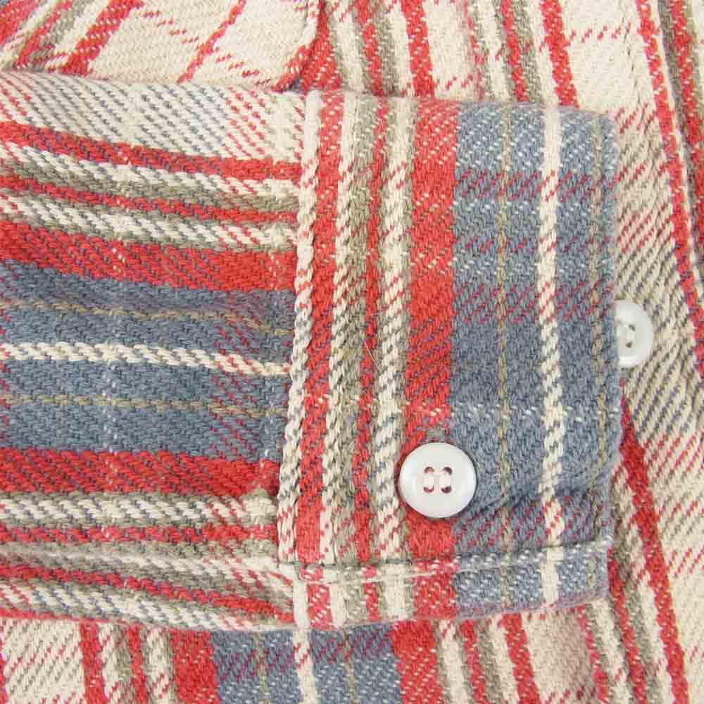 The REAL McCOY'S ザリアルマッコイズ JOE McCOY ジョーマッコイ 8HOUR UNION エイトアワーユニオン ヘビー ネル チェック シャツ マルチカラー系【中古】