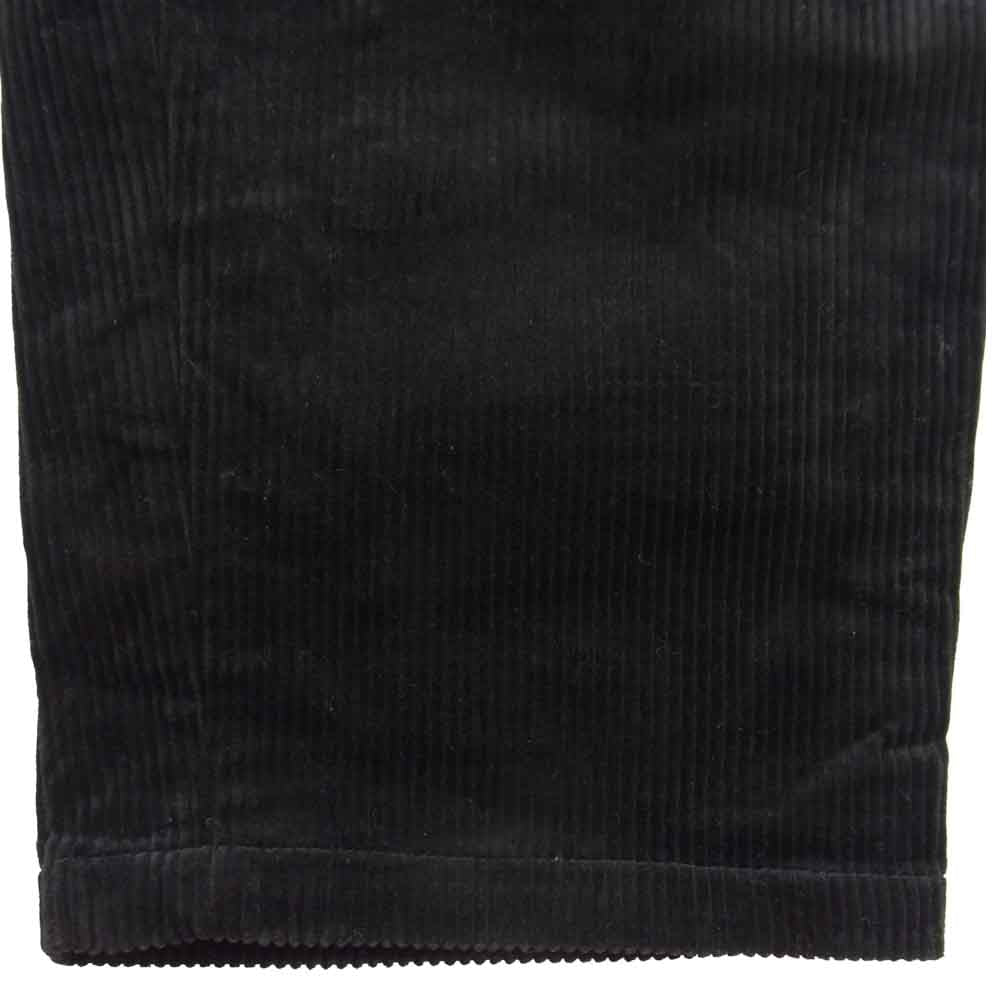 DESCENDANT ディセンダント DC-6 corduroy trousers コーデュロイ トラウザーズ パンツ ブラック系 2【中古】