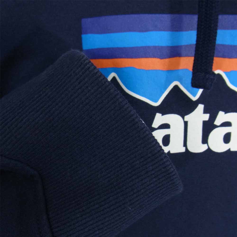 patagonia パタゴニア 19AW 39539 P-6 Logo Uprisal Hoody P-6ロゴ アップライザル フーディ プルオーバー パーカー ネイビー系 L【中古】