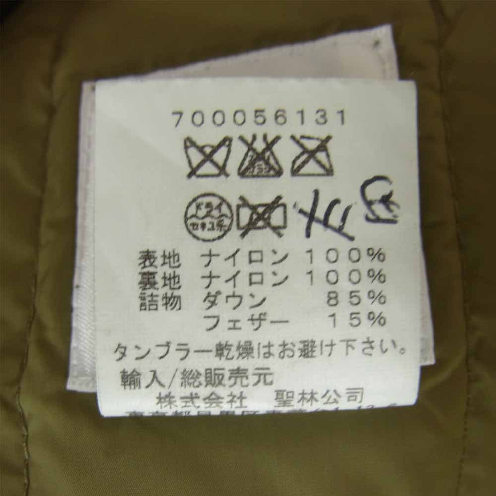Mt RAINIER DESIGN マウントレイニアデザイン キルティング ダウン ベスト カーキ系 L【中古】