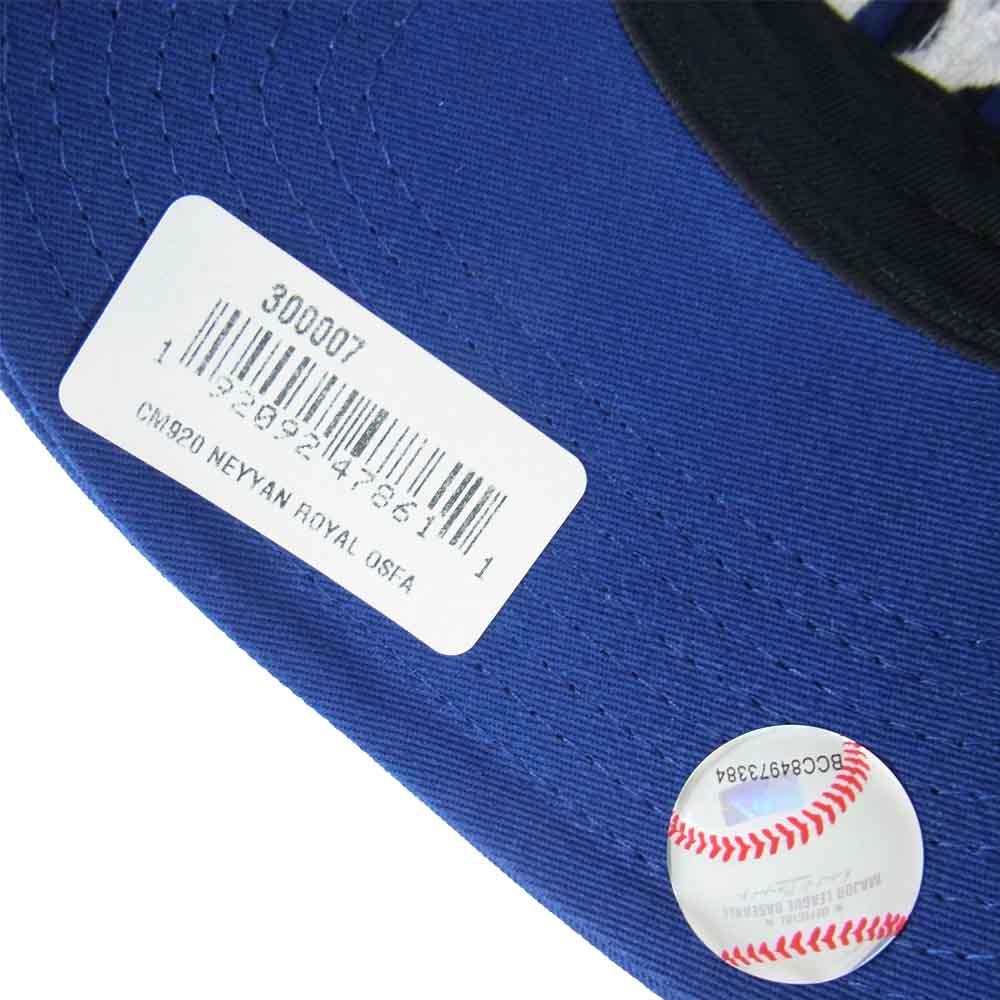 モマデザインストア × New Era ニューエラ New York Yankees ニューヨークヤンキース キャップ ブルー ブルー系【新古品】【未使用】【中古】