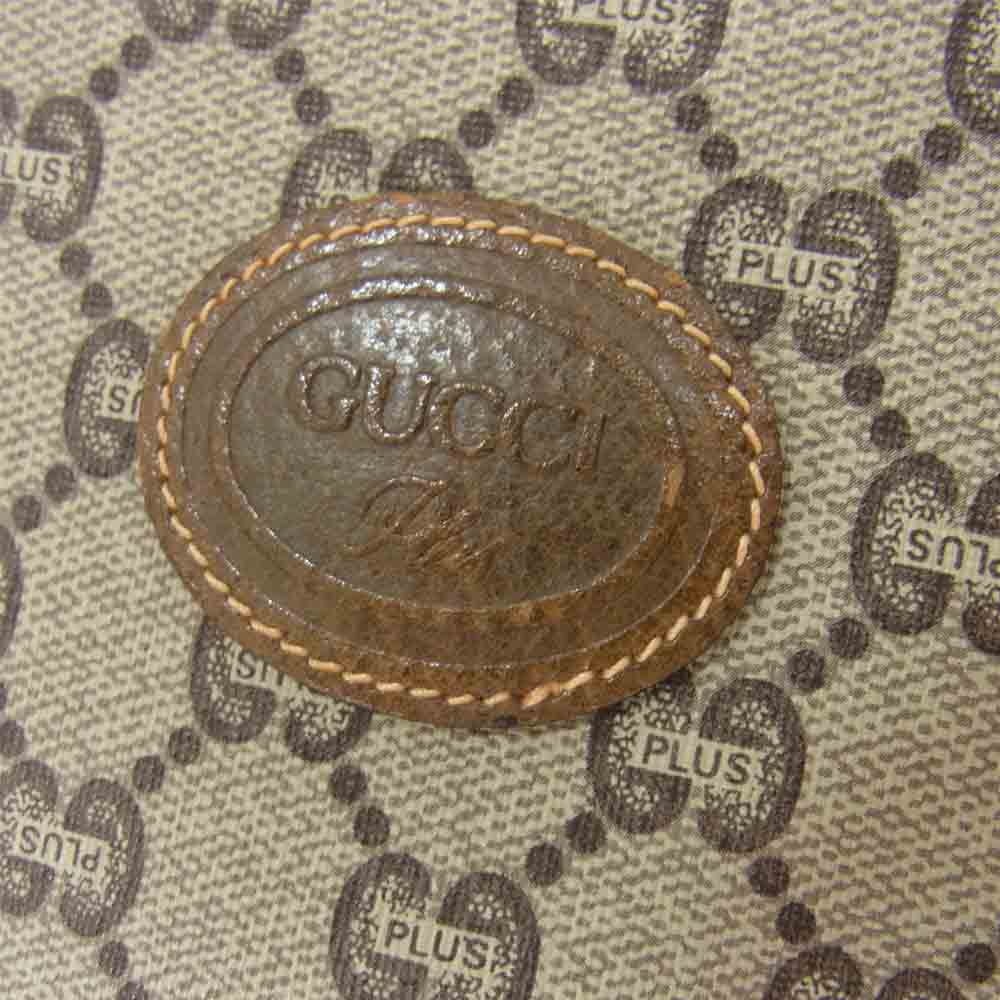GUCCI グッチ PLUS プラス オールド クラッチ セカンド バッグ ブラウン系【中古】