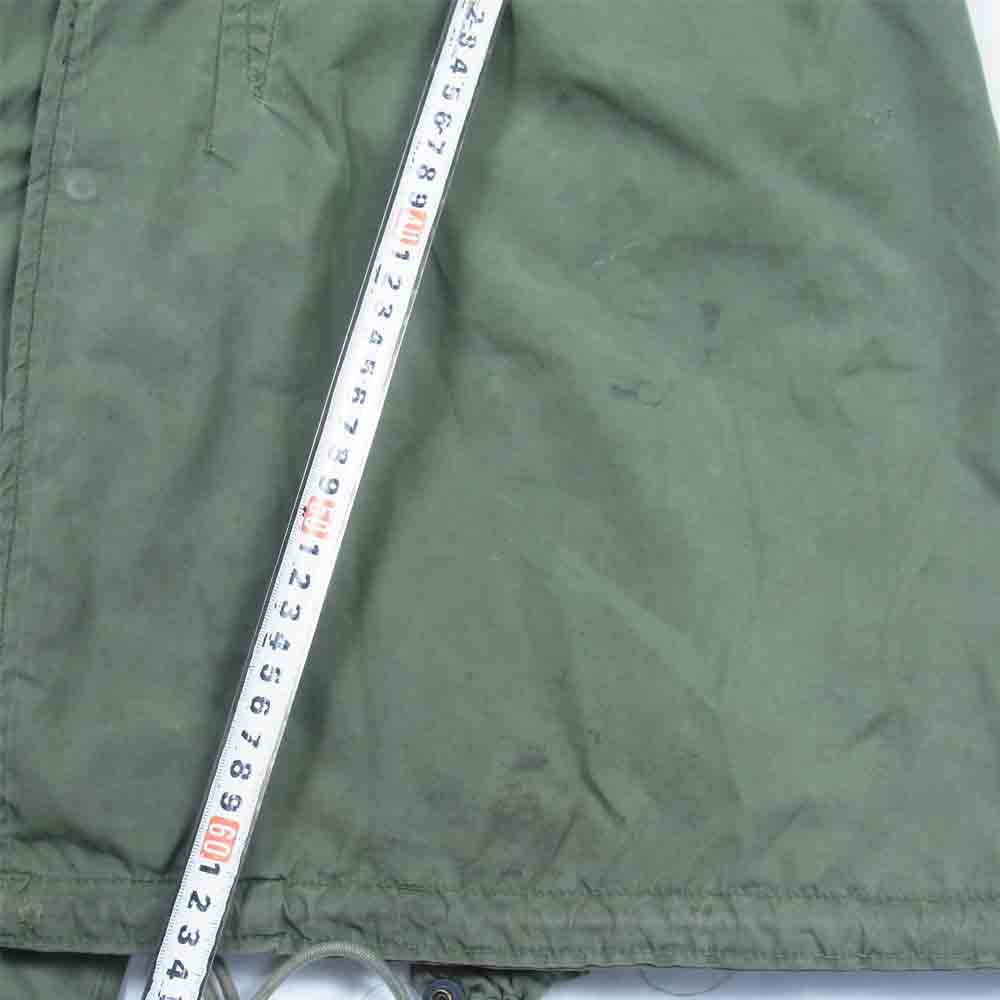 ミリタリー 1970年製 DSA 100-70-C-1370 SPORTSMASTER,INC.製 アルミジップ M-65 コート カーキ系 XS【中古】