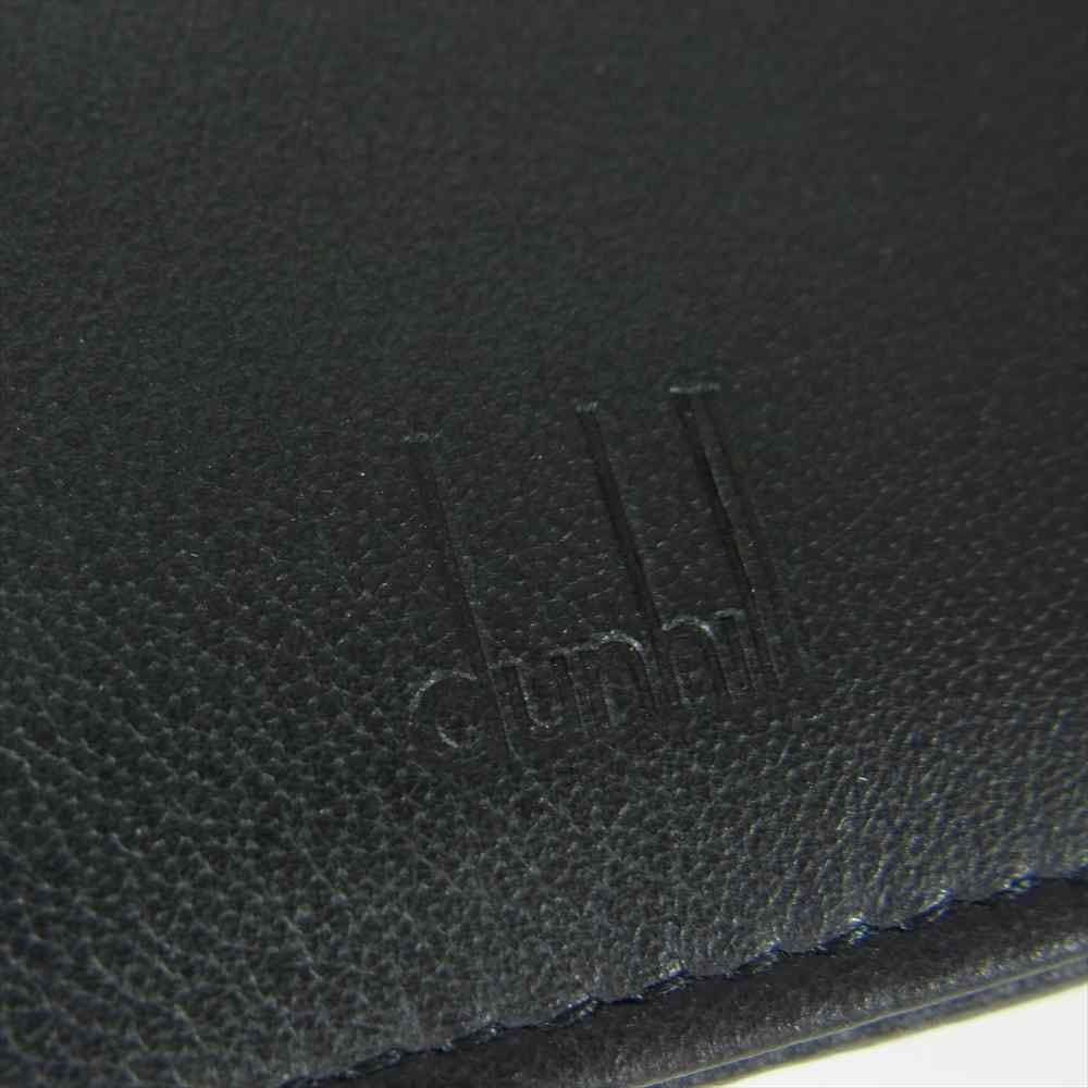 Dunhill ダンヒル レザー カードケース ブラック系【中古】