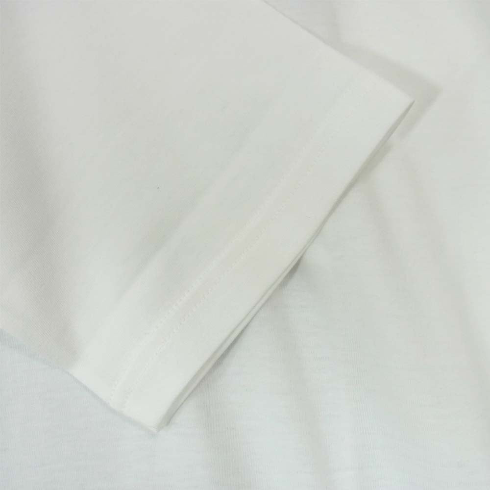 Yohji Yamamoto ヨウジヤマモト POUR HOMME プールオム 21AW HX-T03-070 ULTIMA PLAIN STITCH NEW ROUND NECK LONG SLEEVES ウルティマ天竺 新丸首 長袖カットソー ホワイト系 3【新古品】【未使用】【中古】