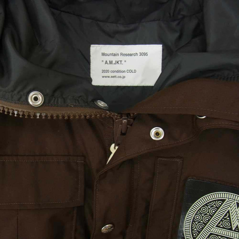 MOUNTAIN RESEARCH マウンテンリサーチ MTR-3095 A.M JACKET ミリタリー ジャケット M【中古】